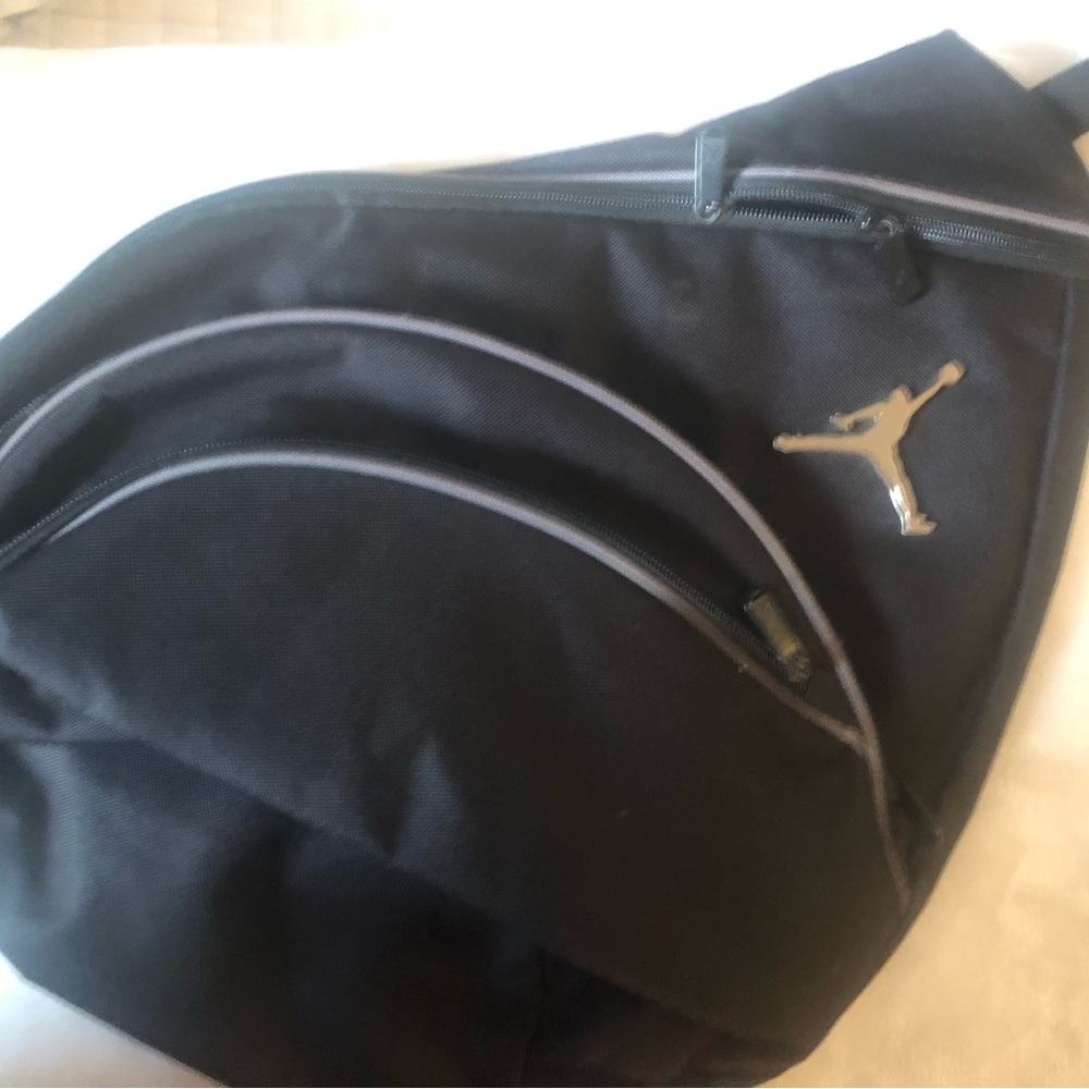 Jordan Black Men's Sling Belt Bag